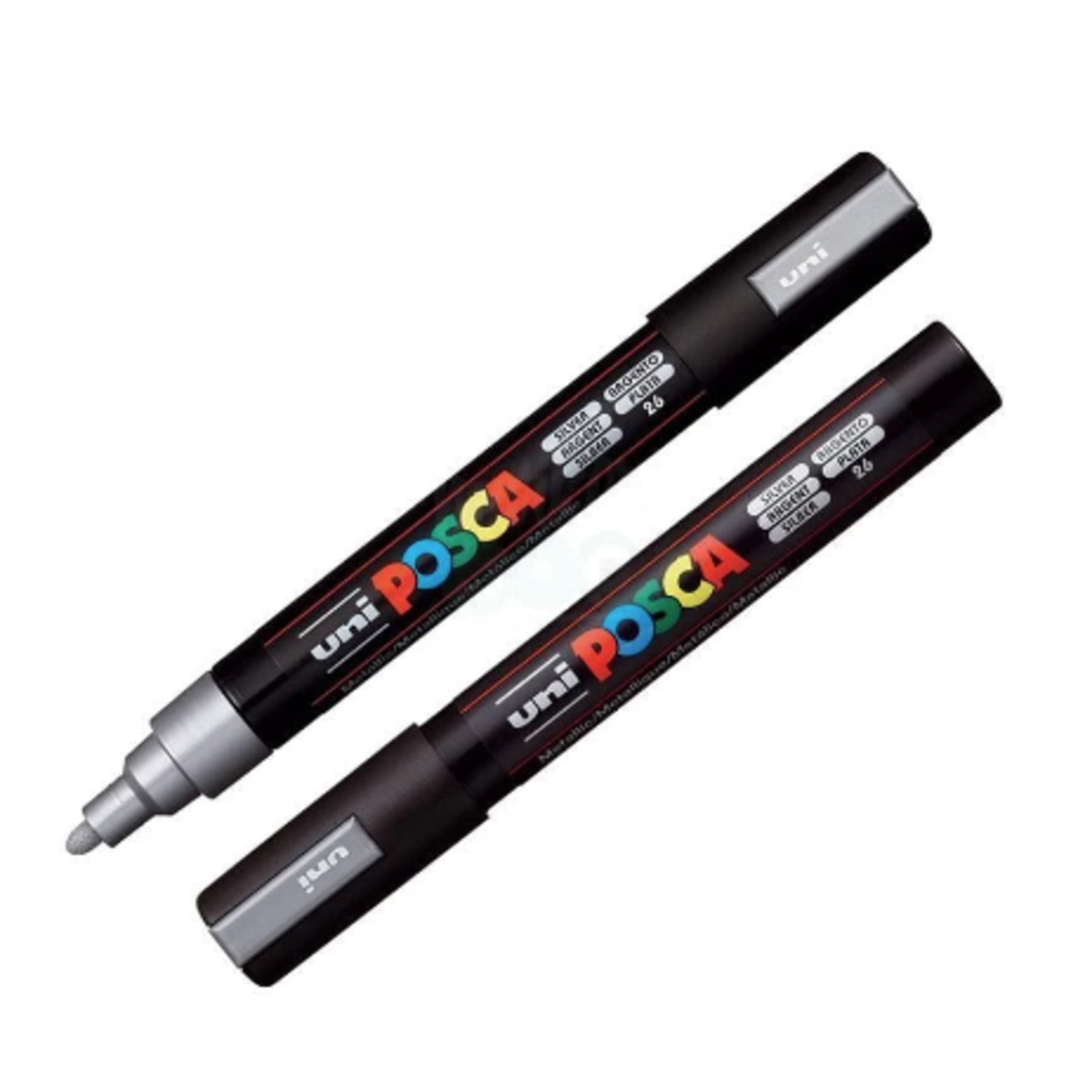 Posca PC-5M MEDIUM SILVER