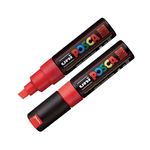 Posca Posca-8K Broad Fluo Red