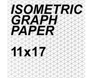 11x17 Loose Leaf Isometric Paper, White (579180) 