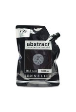 Savoir Faire Abstract Acrylics 500Ml , Satin, Mars Black