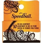 Speedball 10 Pen Nib Card Assortment