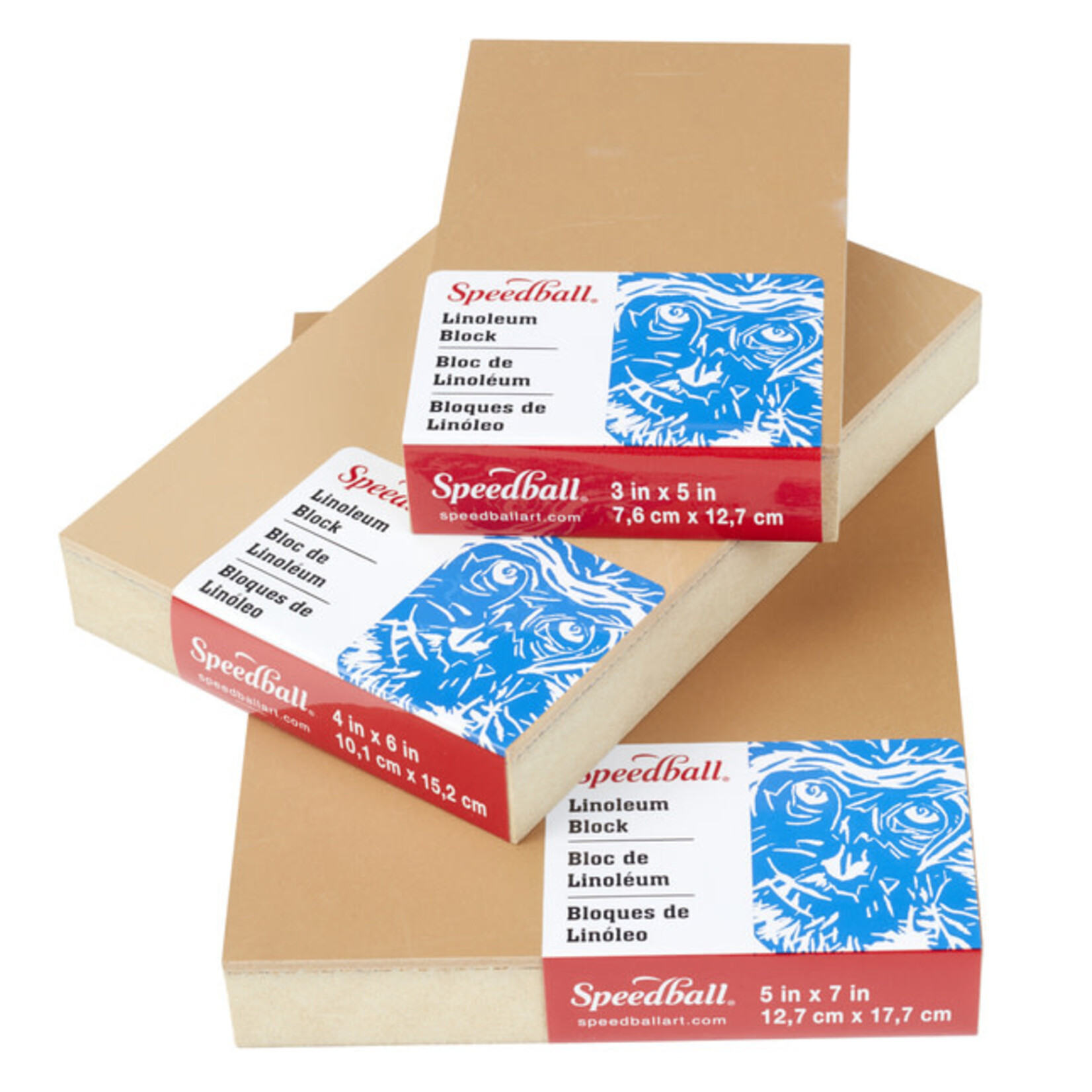 Speedball Lino Block Tan 6x9 in