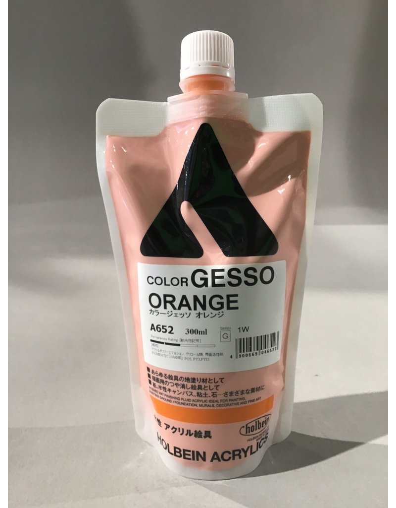 Holbein *Clearance* Gesso 300Ml Orange - MICA Store