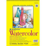 Strathmore Watercolor Paper Pads 300 Series, Tape-Bound, 11'' X 15''