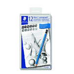 Staedtler Lumograph Pencil Soft Set 12pc