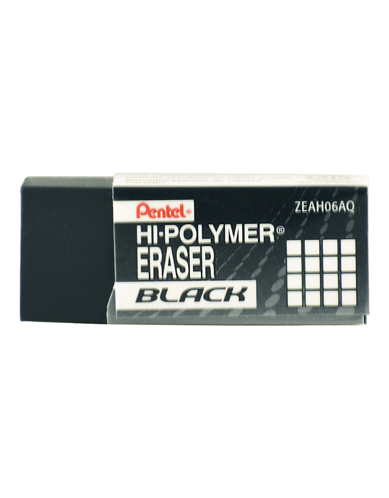 Pentel Eraser Hi-Poly Black
