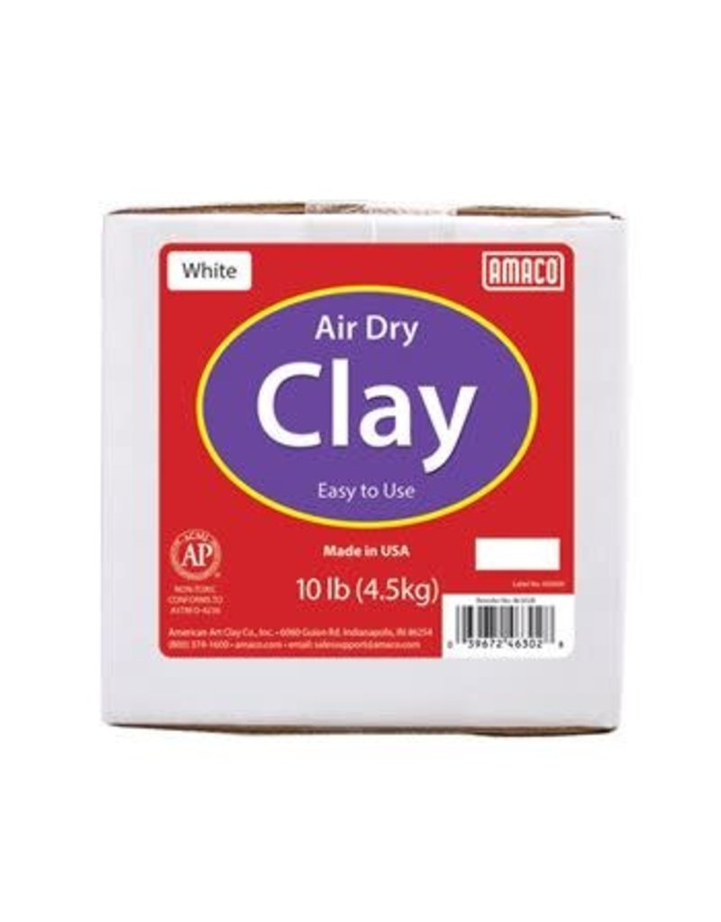 Amaco Clay Air Dry White 10Lb