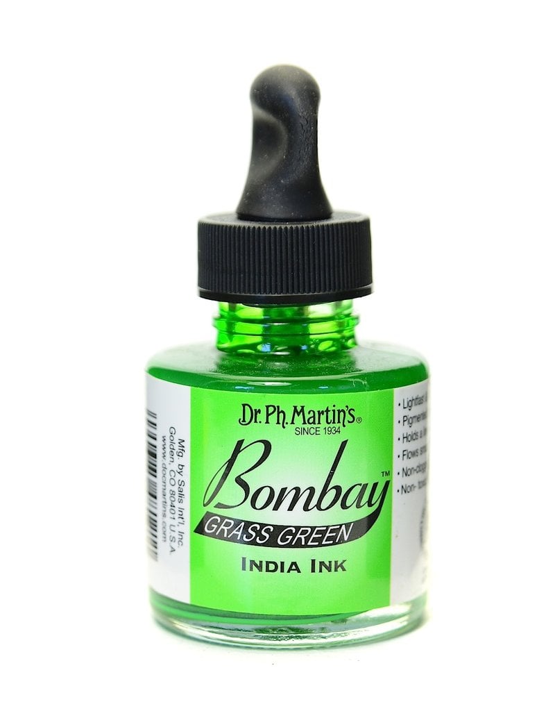 Dr. PH Martin Bombay India Ink 1Oz Grass Green