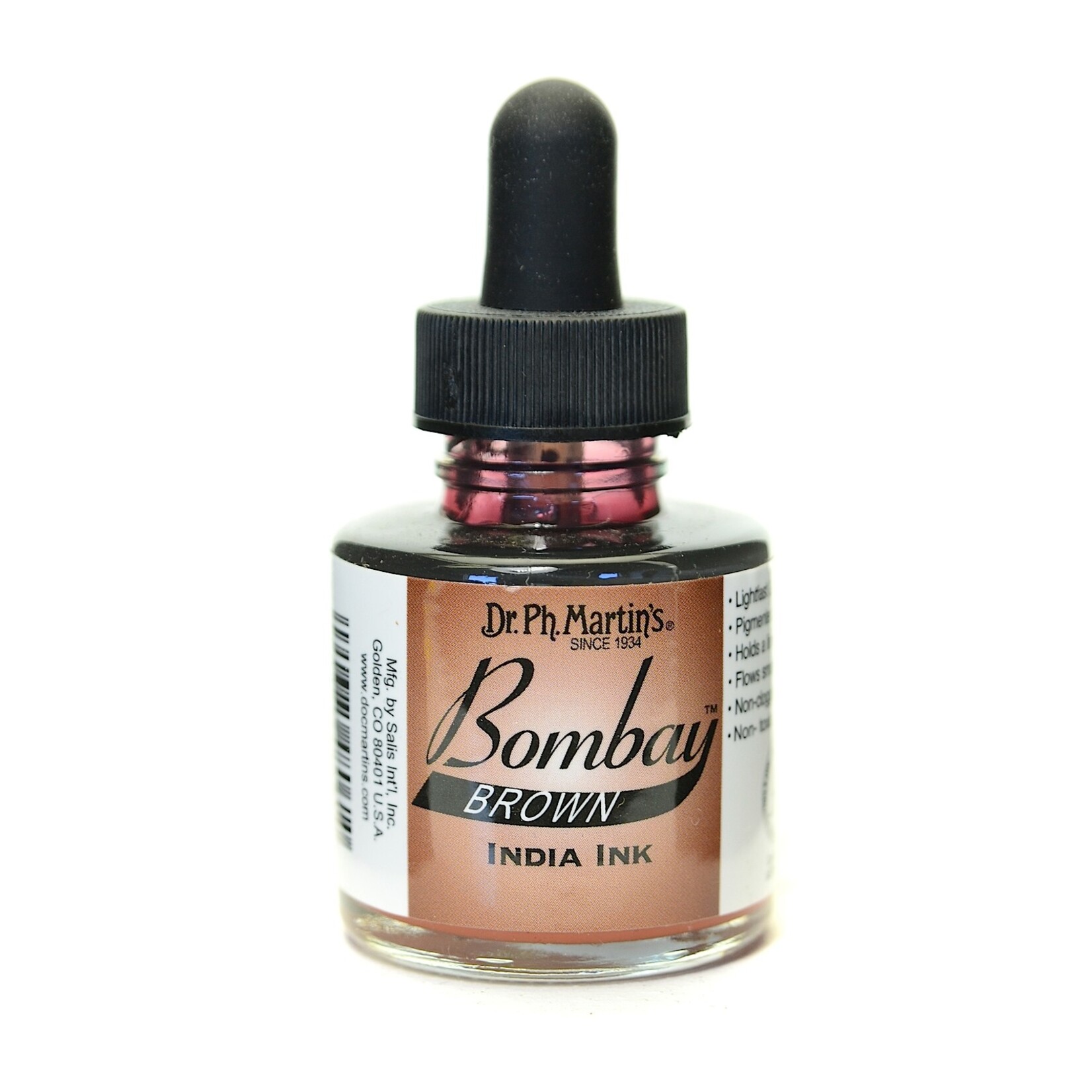 Dr. PH Martin Bombay India Ink 1oz Brown