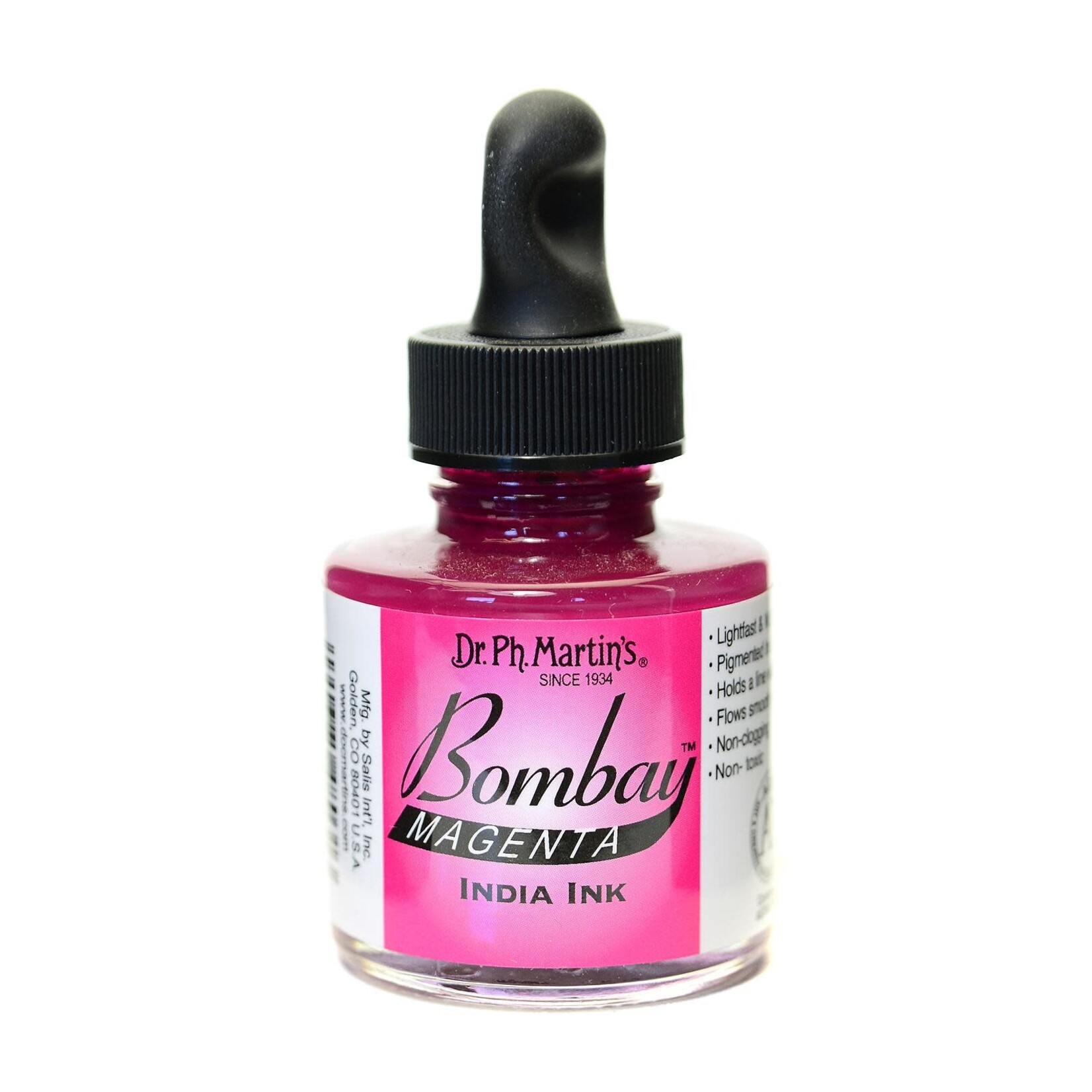 Dr. PH Martin Bombay India Ink 1oz Magenta
