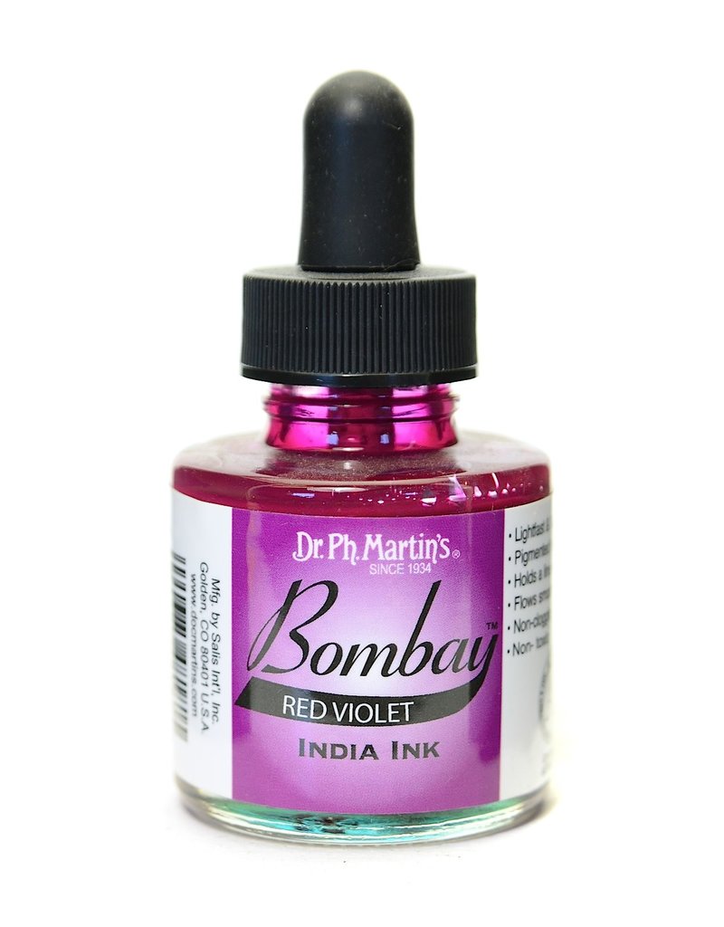 Dr. PH Martin Bombay India Ink 1Oz  Red Violet