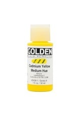 Golden Fluid Cadmium Yellow Medium Hue  1Oz