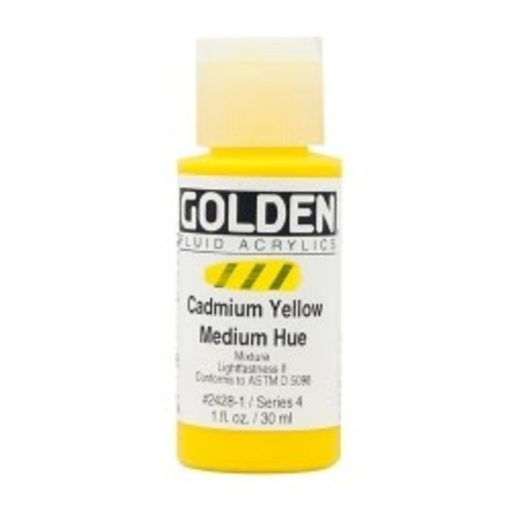 Golden Fluid Cadmium Yellow Medium Hue 1 oz Series 4