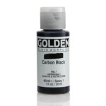 Golden Fluid Carbon Black 1 oz Series 1