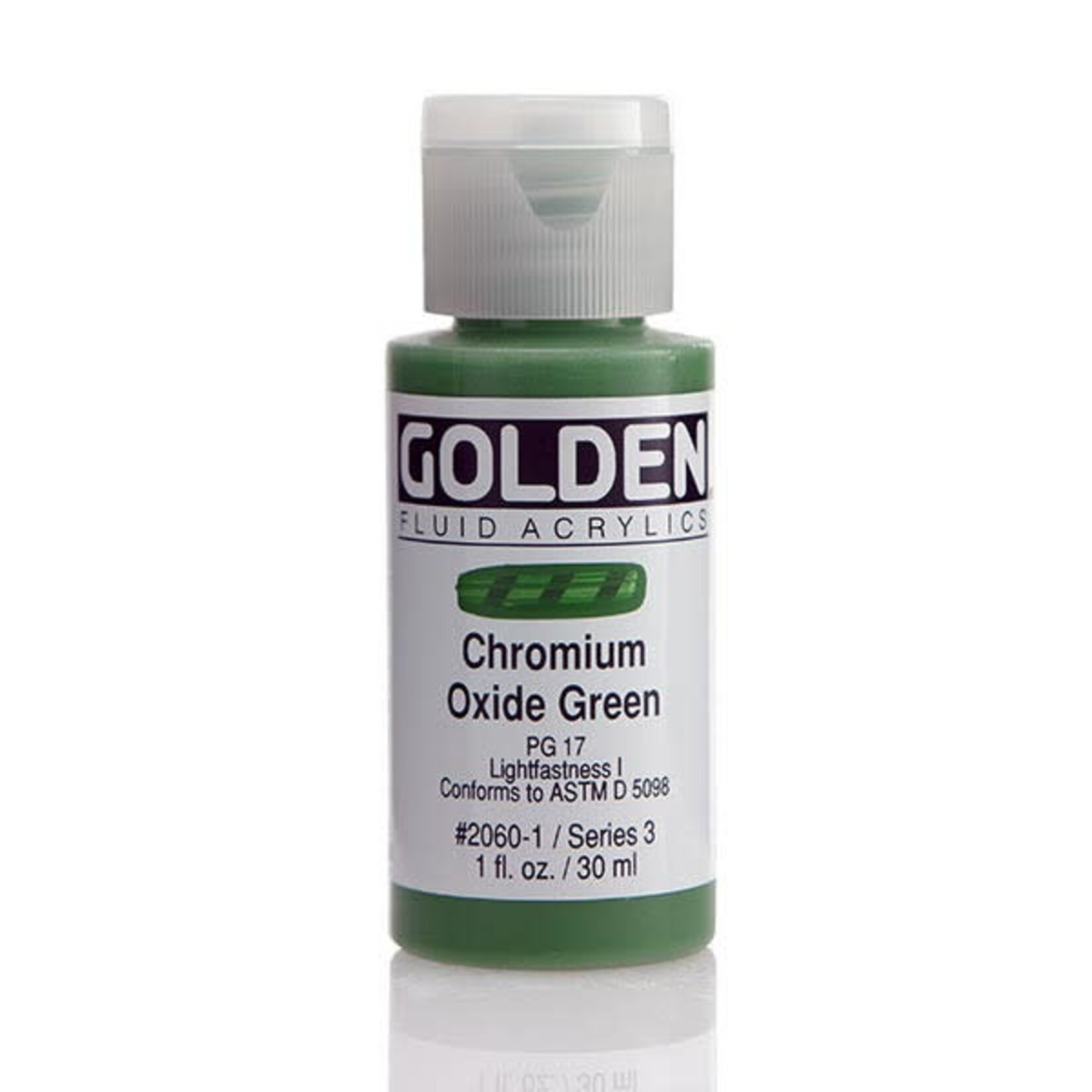 Golden Fluid Chromium Oxide Green 1 oz Series 3