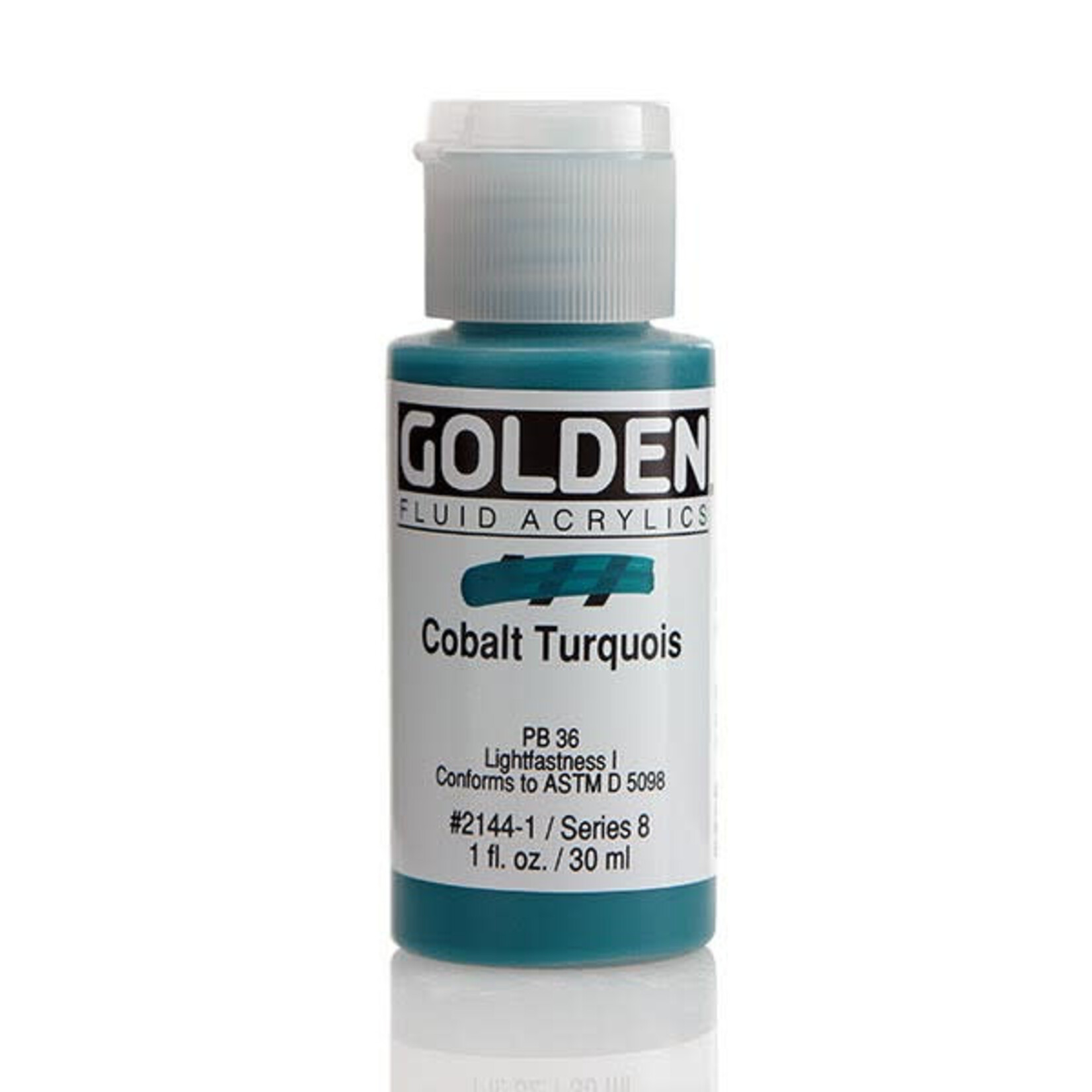 Golden Fluid Cobalt Turquoise 1 oz Series 8