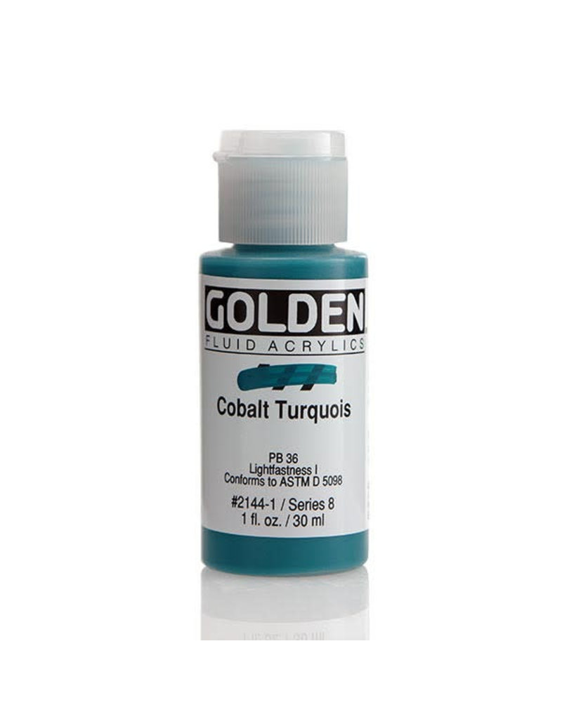 Golden Fluid Cobalt Turquois  1Oz