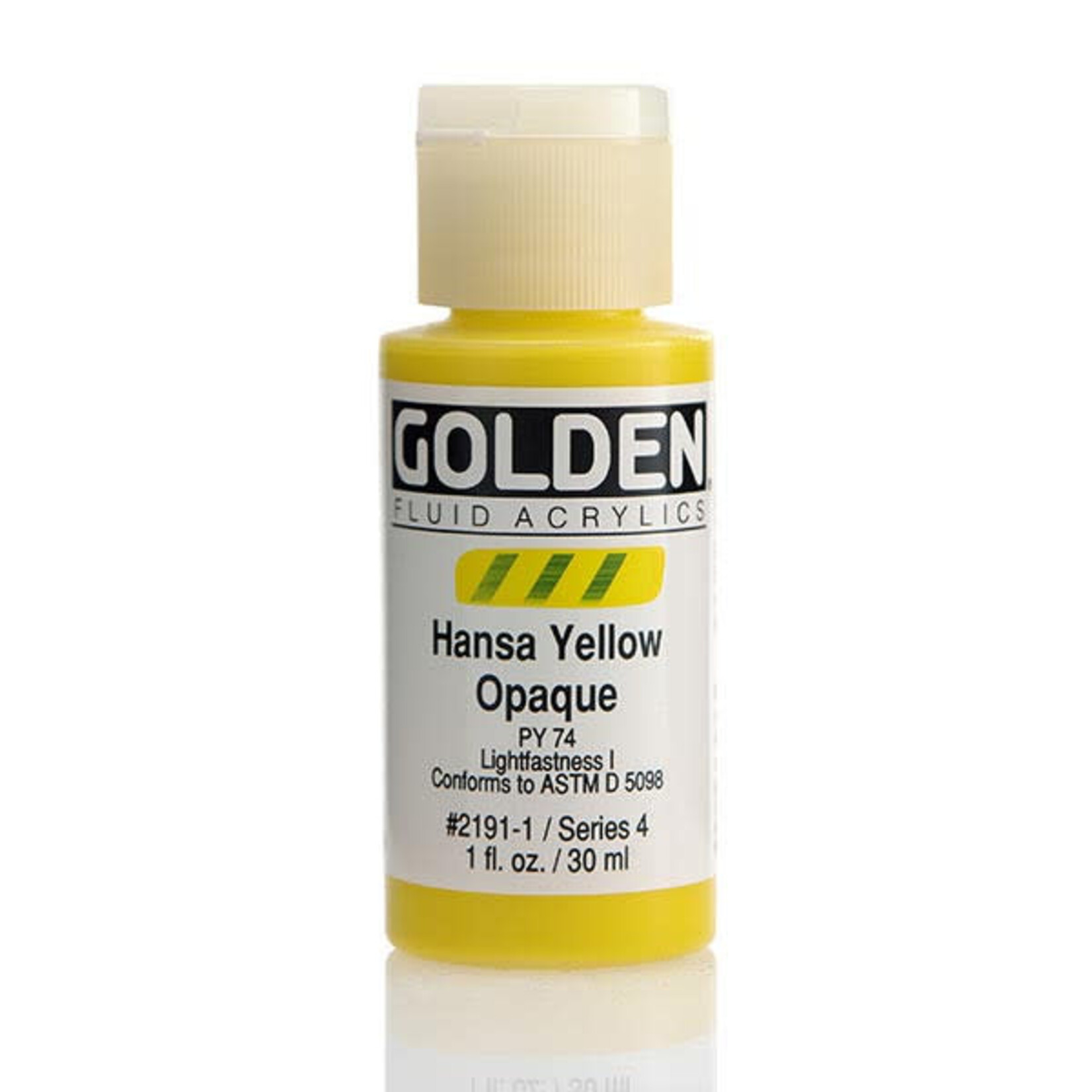 Golden Fluid Hansa Yellow Opaque 1 oz Series 4