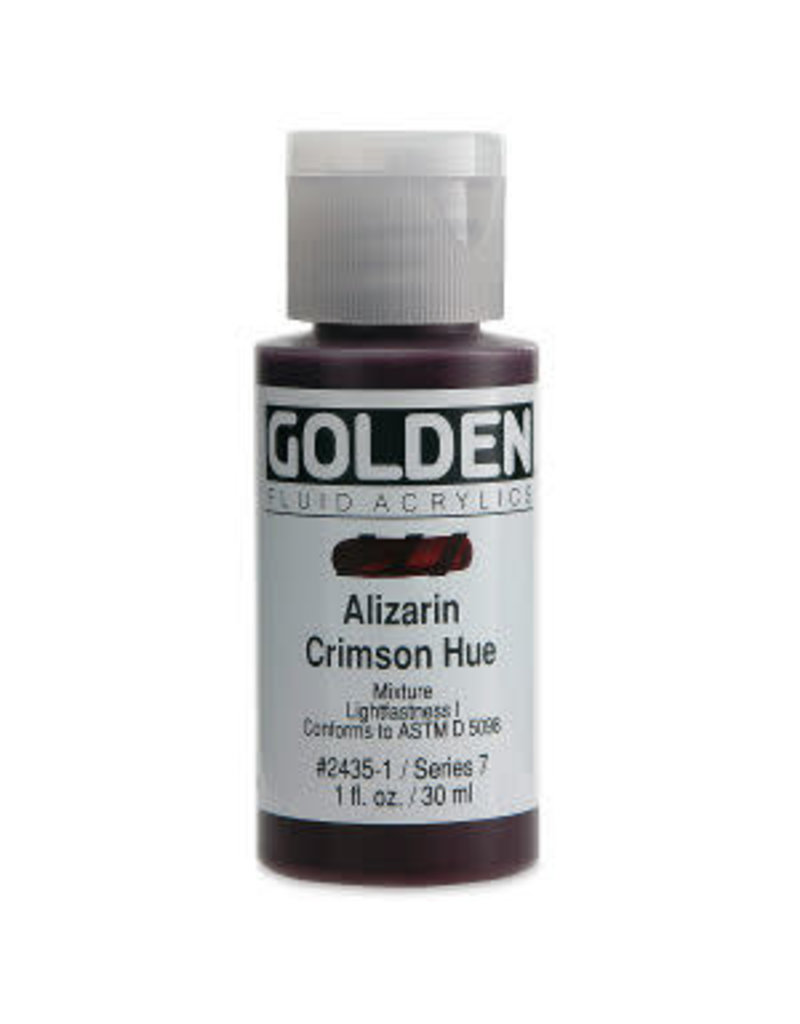 Golden Fluid Hist. Alizarin Crimson Hue 1Oz