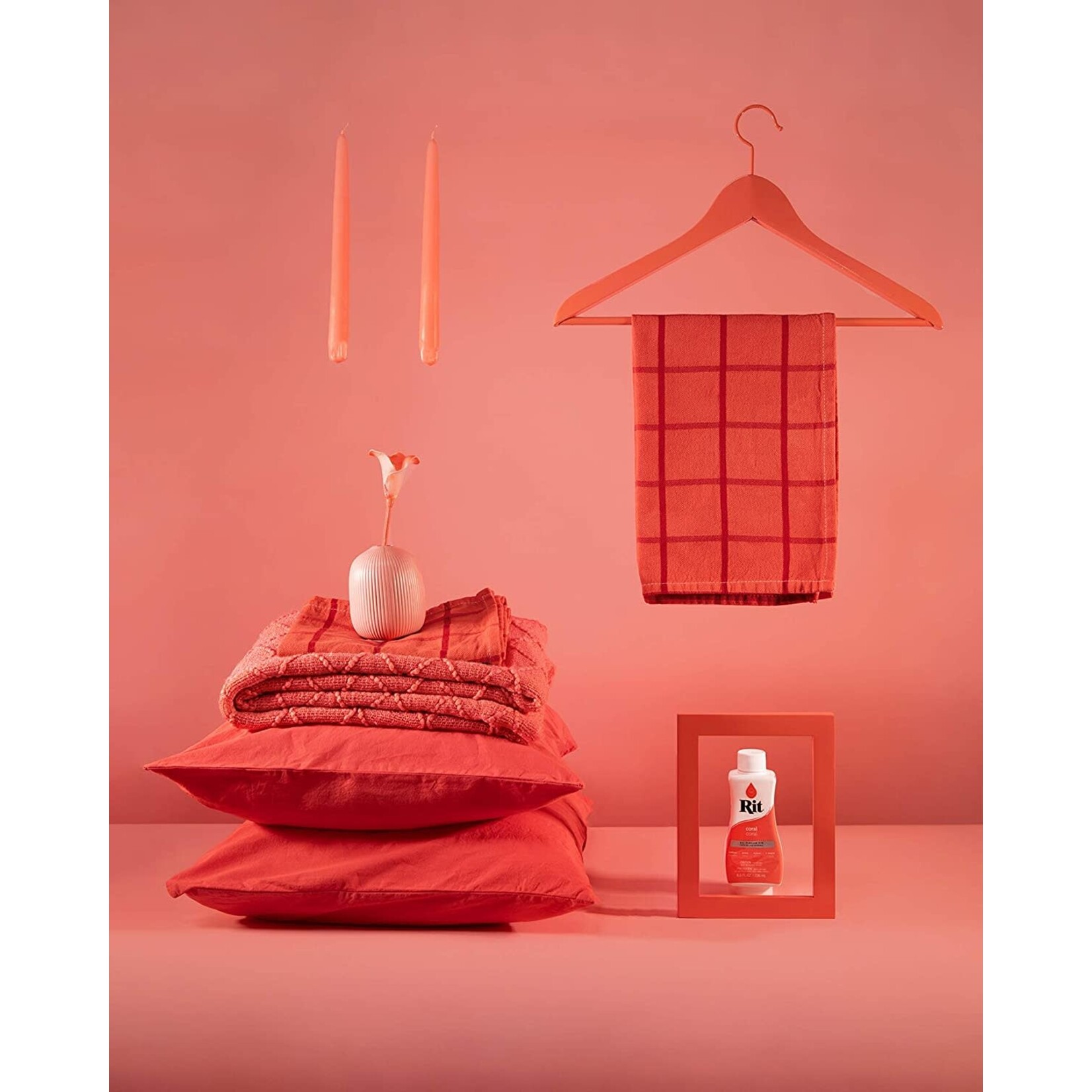 Rit Dye CORAL LIQUID DYE RL-66