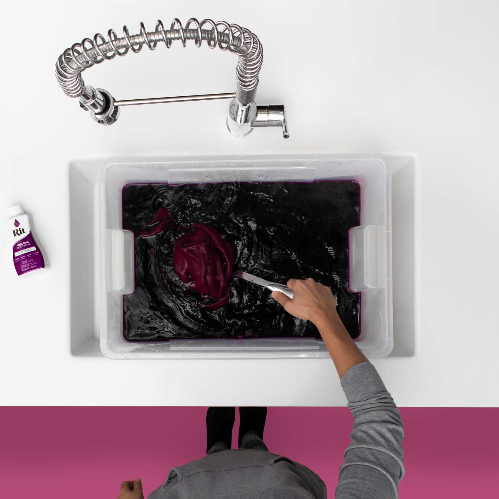 Rit Dye EGGPLANT LIQUID DYE RL-68