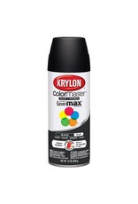 Krylon Krylon Colormaster Flat Black
