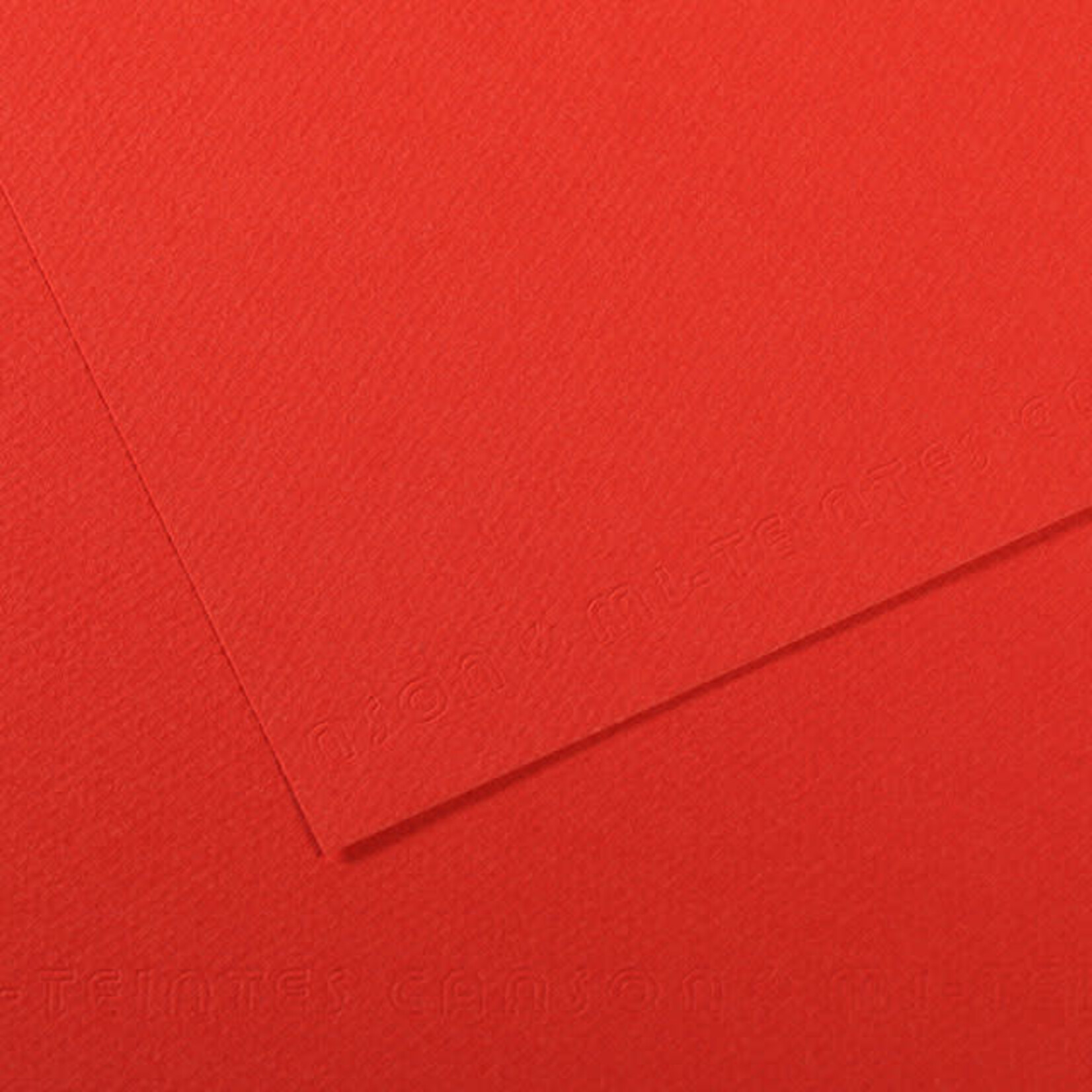 Canson Mi-Teintes Paper Sheets, 8-1/2'' x 11'', Poppy Red