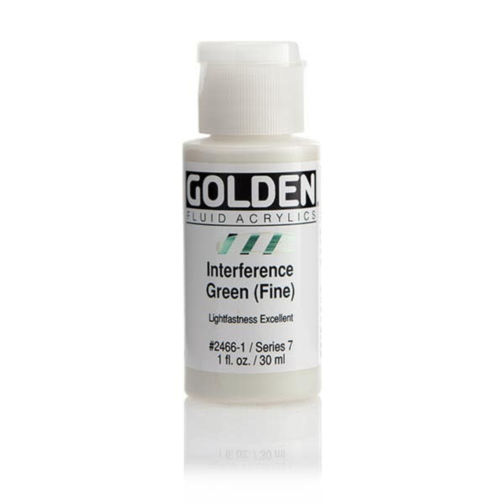 Golden Fluid Interference Green (fine) 1 oz Series 7