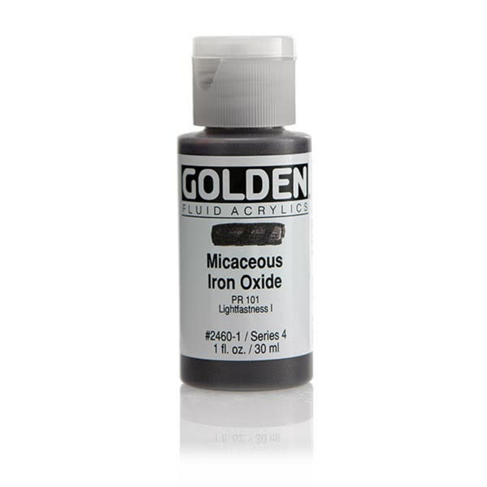 Golden Fluid Irid. Micaceous Iron Oxide 1 oz Series 4
