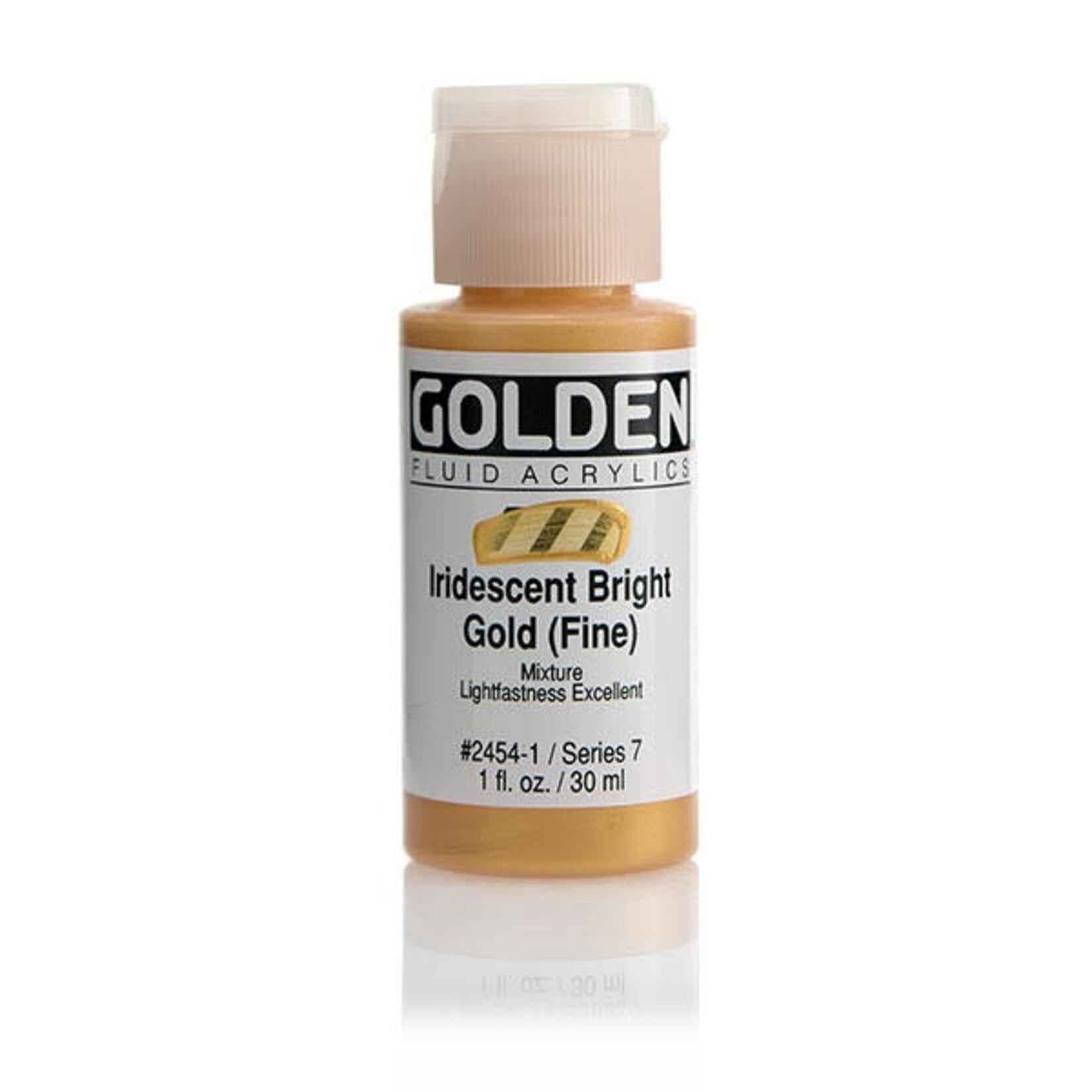 Golden Fluid Iridescent Bright Gold (fine) 1 oz Series 7