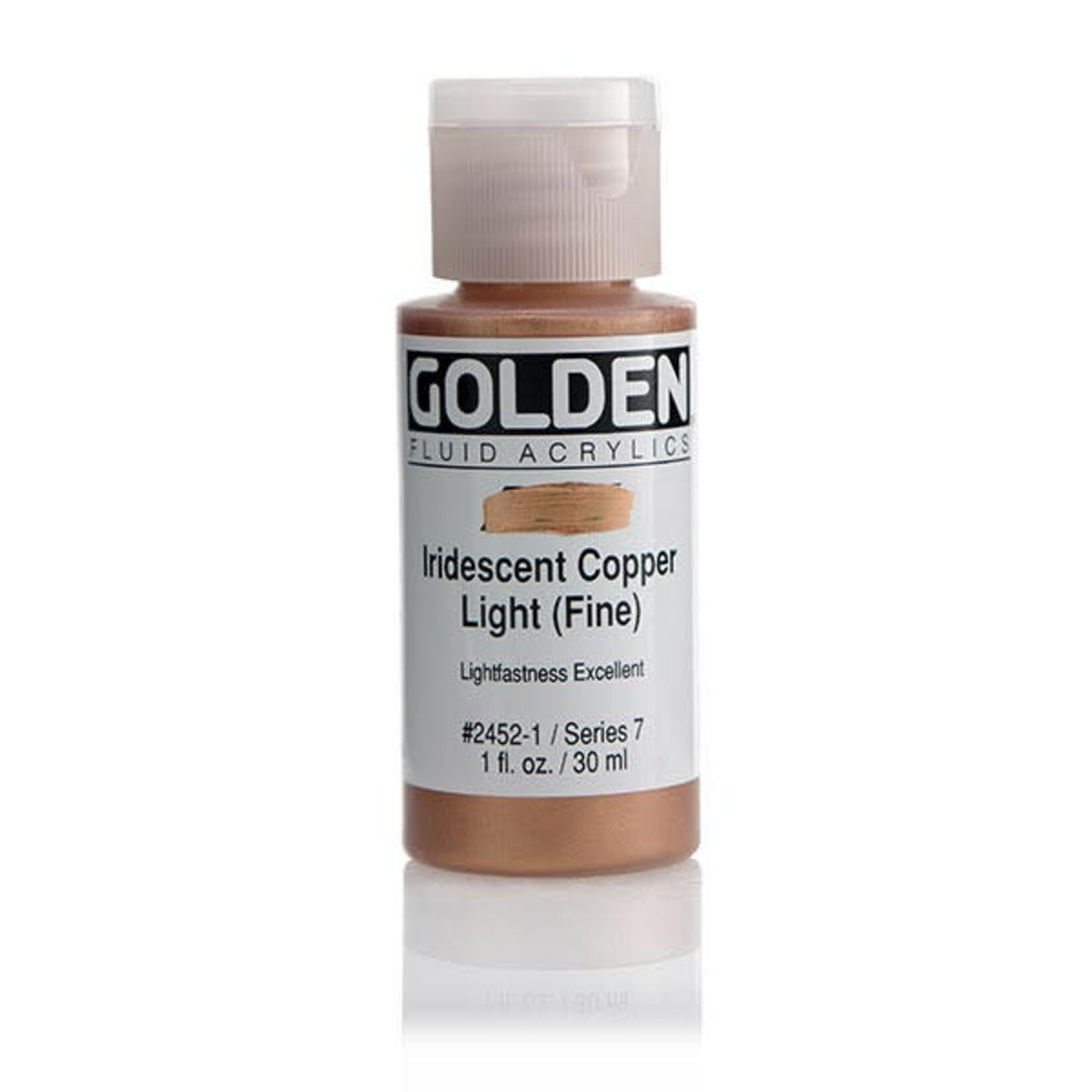 Golden Fluid Iridescent Copper Lt.(fine 1 oz Series 7