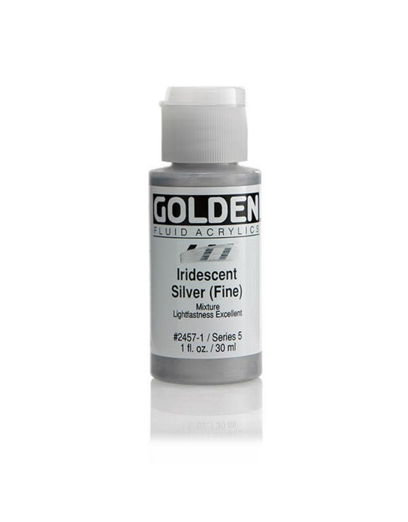 Golden Fluid Iridescent Silver (Fine)  1Oz S5