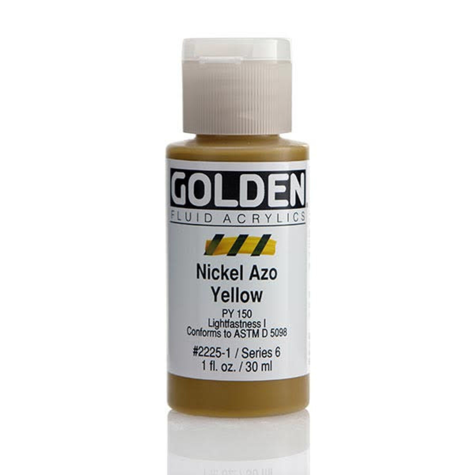 Golden Fluid Nickel Azo Yellow 1 oz Series 6