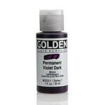Golden Fluid Permanent Violet Dk. 1 oz Series 7