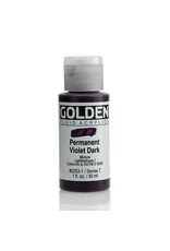 Golden Fluid Permanent Violet Dk.  1Oz