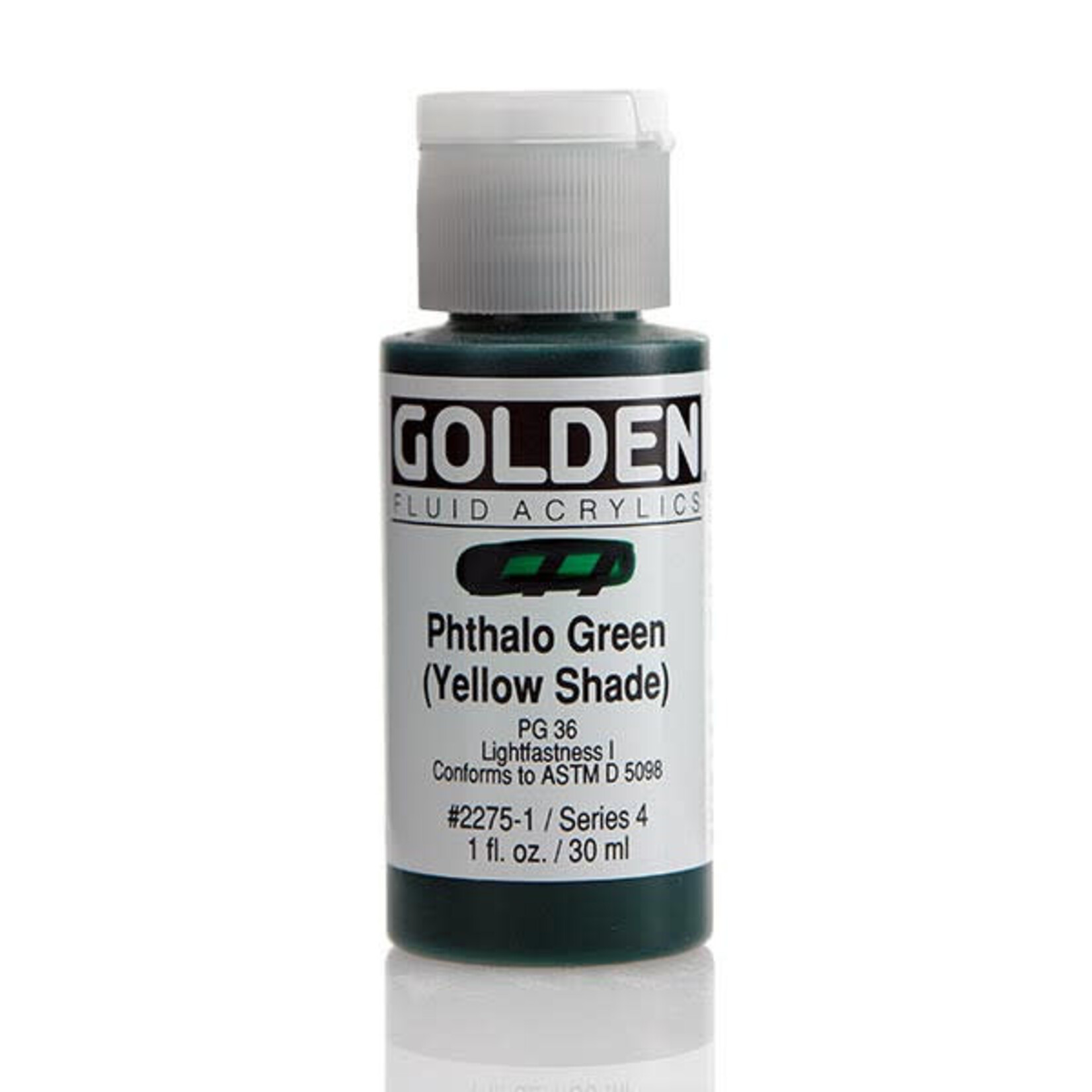 Golden Fluid Phthalo Green /Y.S. 1 oz Series 4