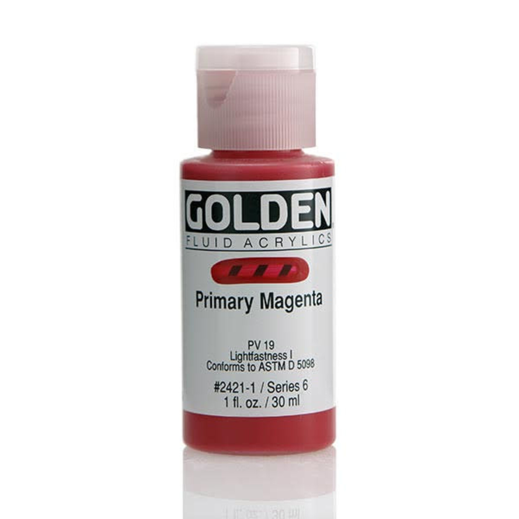 Golden Fluid Primary Magenta 1 oz Series 6