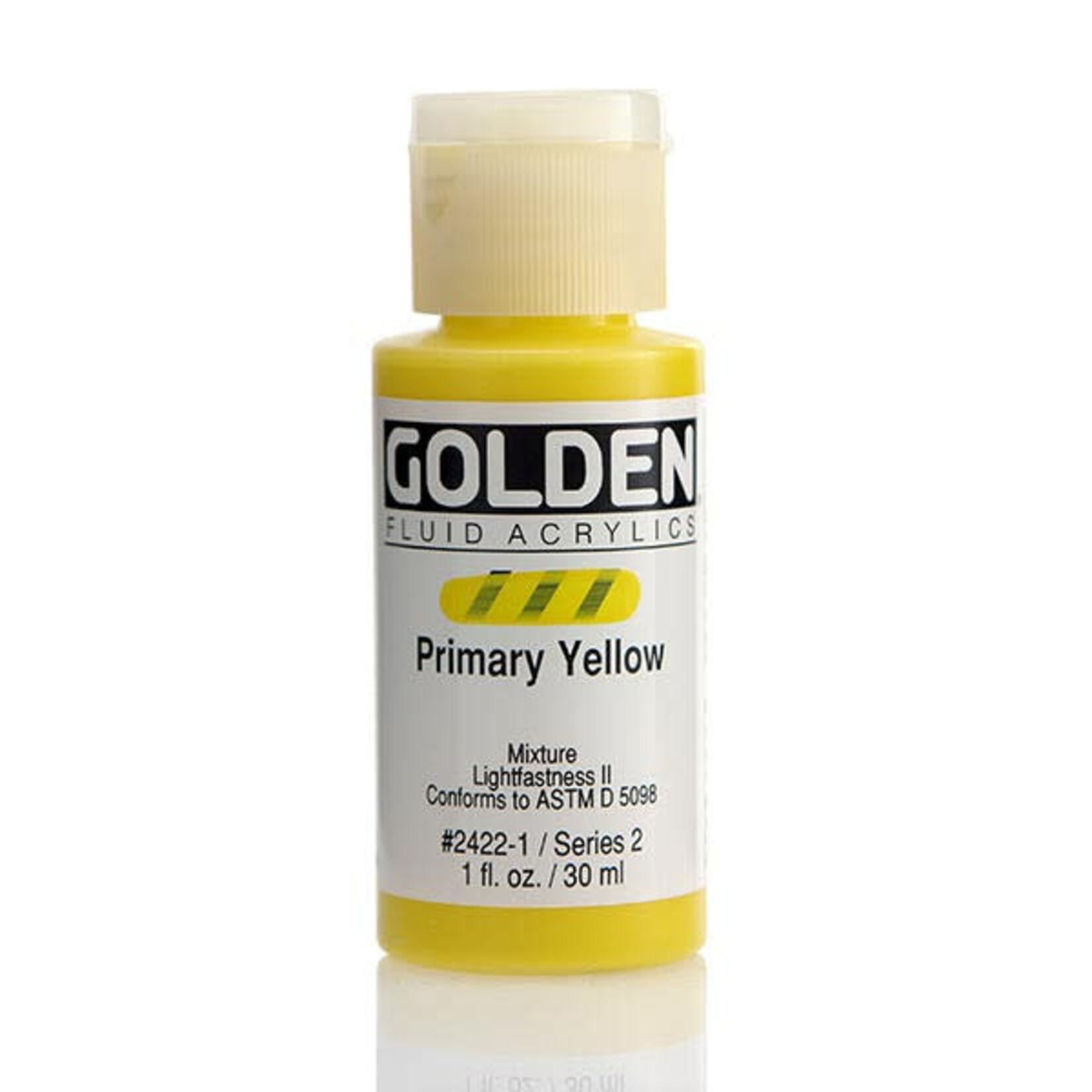 Golden Fluid Primary Yellow 1 oz Series 2