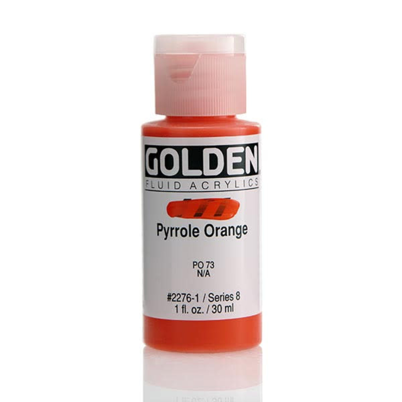 Golden Fluid Pyrrole Orange 1 oz Series 8