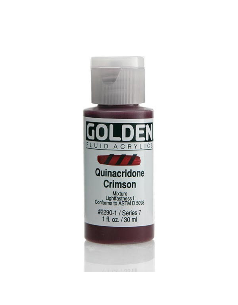 Golden Fluid Quin. Crimson  1Oz