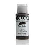 Golden Fluid Raw Umber 1 oz Series 1