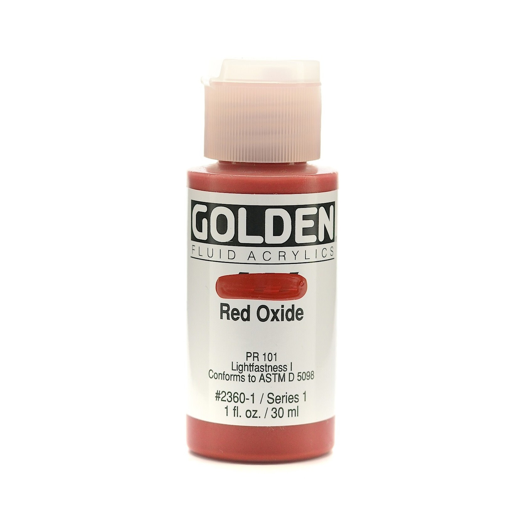 Golden Fluid Red Oxide 1 oz Series 1