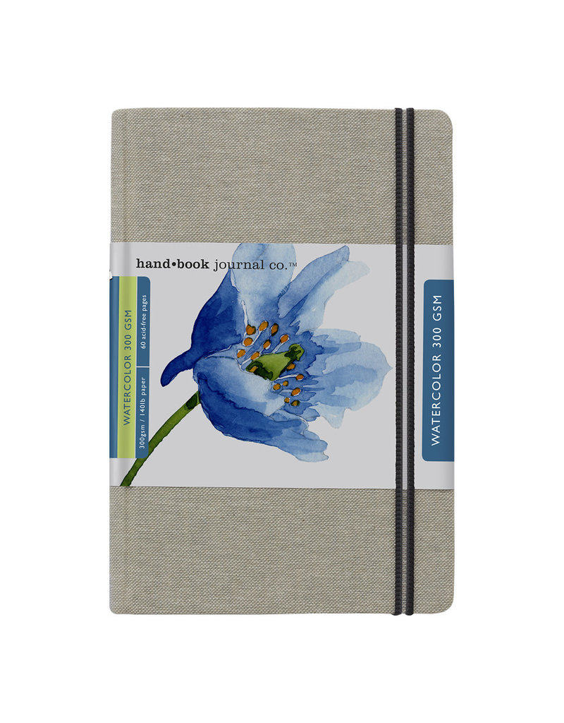 Global Hand Book Watercolor Journals, 300 gsm, 8.25'' x 5.5'' - Large Portrait