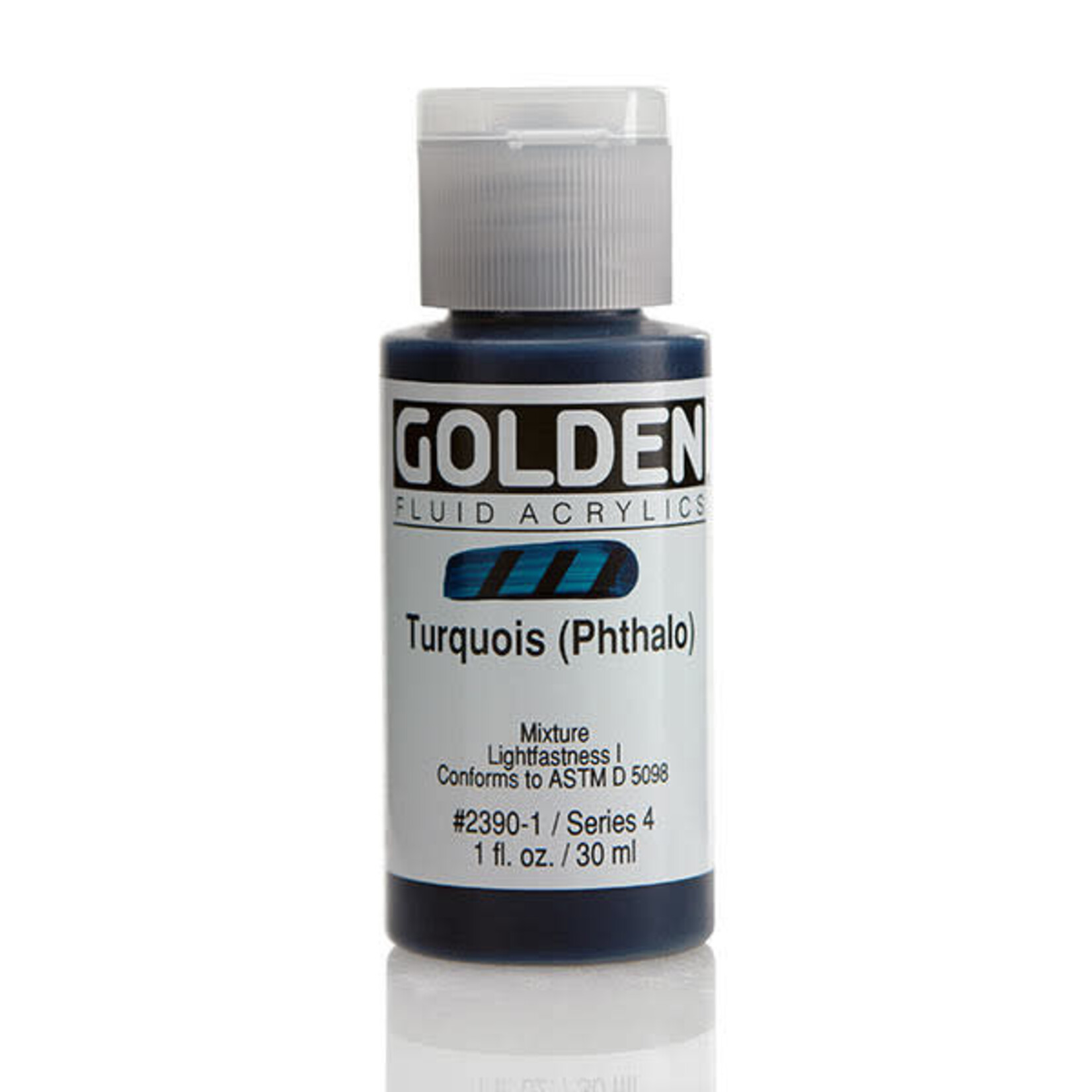 Golden Fluid Turquoise (Phthalo) 1 oz Series 4