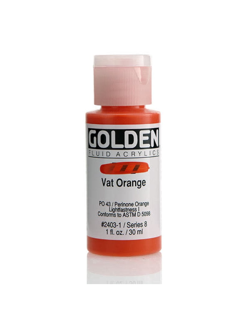 Golden Fluid Vat Orange  1oz