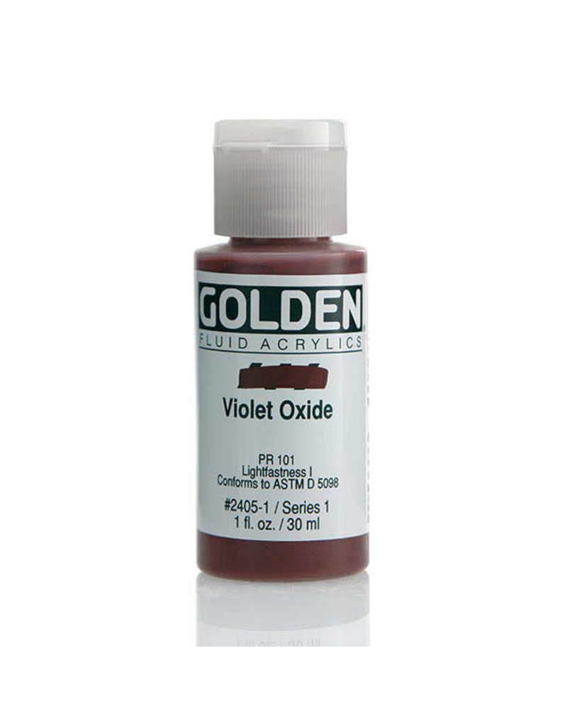 Golden Fluid Acrylics 1oz Violet Oxide