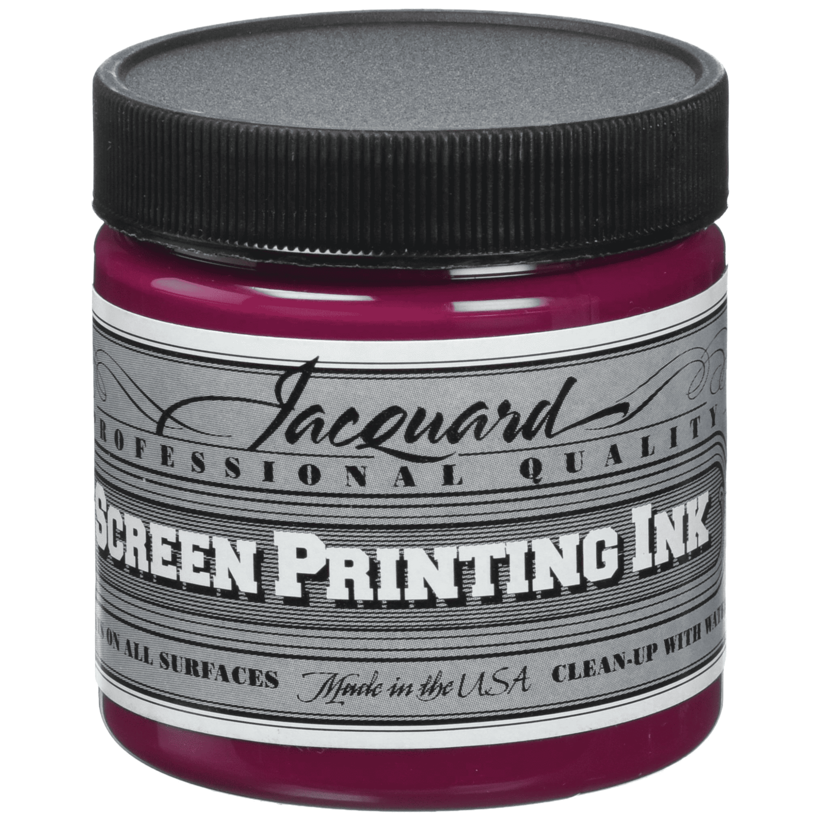 Jacquard Pro Screen Print Ink 4Oz Process Magenta