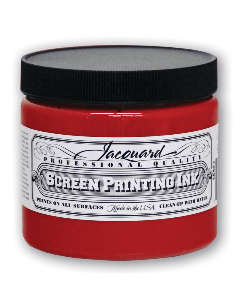Jacquard Pro Screen Print Ink 16Oz Red
