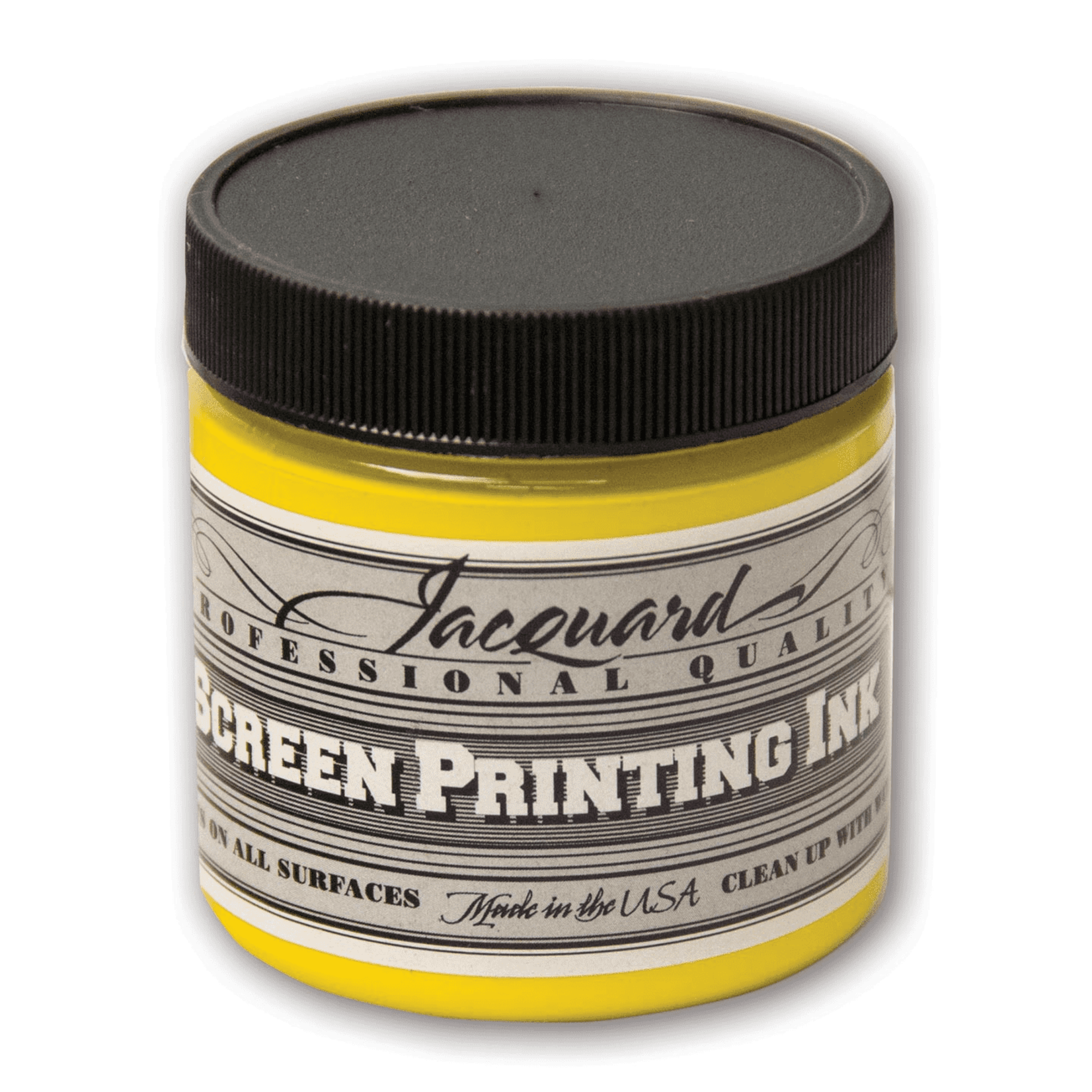 Jacquard Pro Screen Print Ink 4Oz Op Yellow