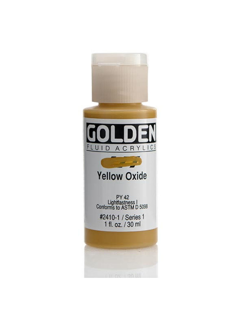 Golden Fluid Yellow Oxide  1oz